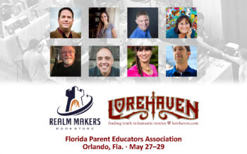Realm Makers Bookstore and Lorehaven at FPEA, Orlando, May 27–29, 2021