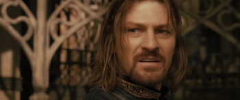 Boromir denies Gondor's need for a king in "The Lord of the Rings: The Fellowship of the Ring" (2001)